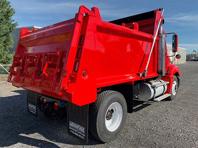 Custom Built Paver Bumper Dump Truck Gallery Image